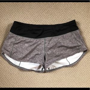 Lululemon Speed Up Short 2.5” - Grey